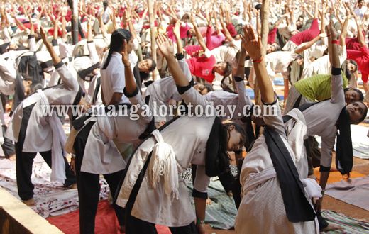 Yoga Guinness Record in Mangalore / Yoga for Future